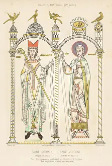12th Century: Saint Germain and Saint Vincent of Saragossa