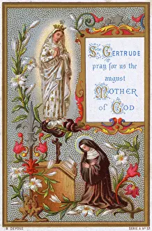 Knowing: SAINT GERTRUDE AND NUN