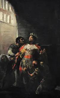 Lucientes: Saint Hermenegild in Prison, circa 1799, Goya