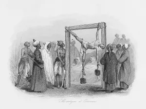 1334: Saint Istvan (Stephen) tortured by Moslems