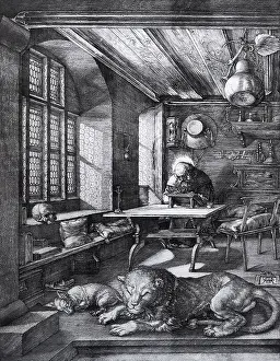 Durer: Saint Jerome, by Durer