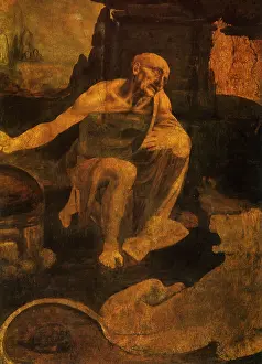 1481: Saint Jerome, by Leonardo da Vinci