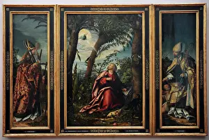 Helpers: Saint John Altarpiece, 1518, by Hans Burgkmair the Elder (14