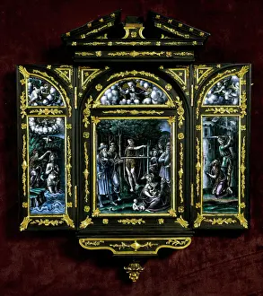 Enamelled: Saint John the Baptist