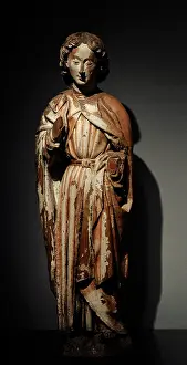 Netherlandish: Saint John the Baptist, c. 1470, by Master of the Statues of