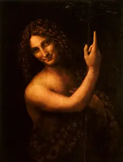 Index: Saint John the Baptist, by Leonardo da Vinci