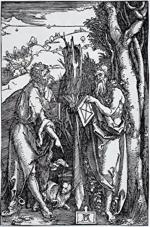 Drer: Saint John the Baptist and Saint Onuphrius