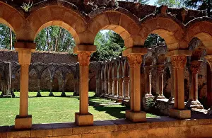 Xiii: Saint John of Douro. Cloister. Soria. Castile and Leon. Spai