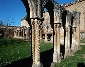 Xiii: Saint John of Douro. Cloister. Soria. Castile and Leon. Spai