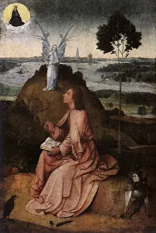 Patmos: Saint John on Patmos, by Bosch