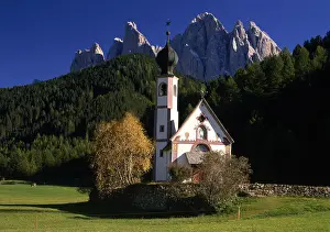 Funes: Saint John in Ranui church