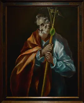 Halberd: Saint Jude Thaddeus, by El Greco (1541-1614)
