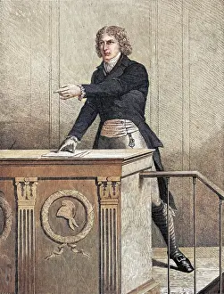 Orating: SAINT JUST, ORATING