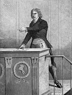 Orating: SAINT JUST, ORATING
