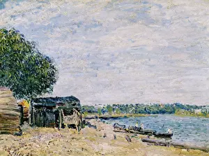Impressionistic: Saint Mammes, by Alfred Sisley