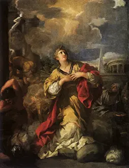1656: Saint Martina Refusing to Worship Idols