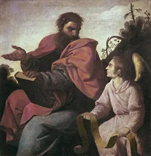 Zurbaran: Saint Matthew, by Francisco de Zurbaran