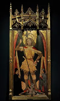 Donor: Saint Michael the Archangel with Two Donors