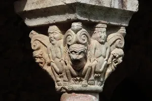 Codalet: Saint Michel de Cuxa, Codalet, Pyrenees Orientales, France