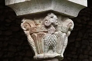 Codalet: Saint Michel de Cuxa, Codalet, Pyrenees Orientales, France