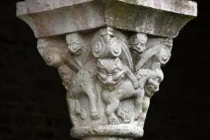 Codalet: Saint Michel de Cuxa, Codalet, Pyrenees Orientales, France