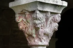 Codalet: Saint Michel de Cuxa, Codalet, Pyrenees Orientales, France