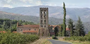 Codalet: Saint Michel de Cuxa, Codalet, Pyrenees Orientales, France