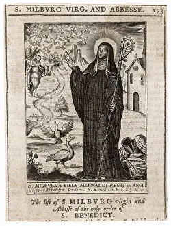 Wenlock: SAINT MILBURGA