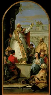Tiepolo: Saint Patrick healing an invalid