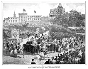 Politic: Saint Patrick's Day In America, 1872