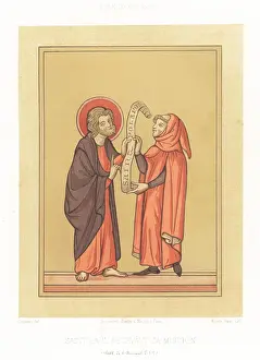 Bibliotheque De Larsenal: Saint Paul receiving his mission from God
