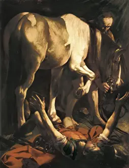 Popolo: Saint Paul's Conversion, by Caravaggio