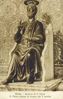 Cambio: Saint Peter - Bronze Statue