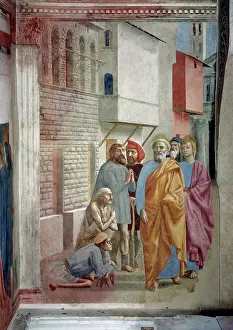 Carmine: Saint Peter healing the sick