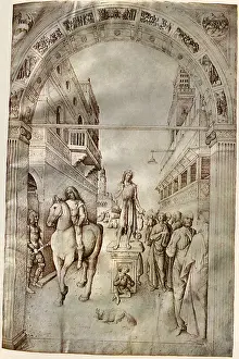 Pilasters: Saint Preaches in City