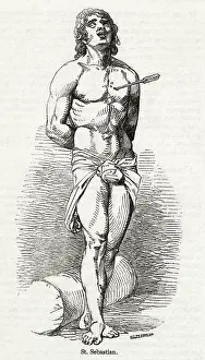 Vecelli: Saint Sebastian, based on a painting by Titian