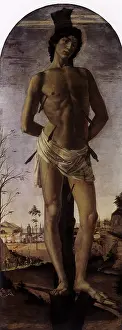 Piercing: Saint Sebastian, by Botticelli