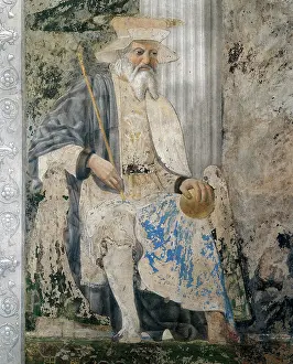 Sigismondo: Saint Sigismund. Detail of the
