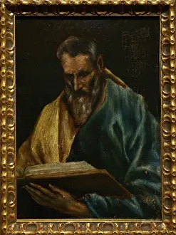 Mantle: Saint Simon, by El Greco (1541-1614) and workship