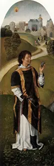 Memling: Saint Stephen, by Memling