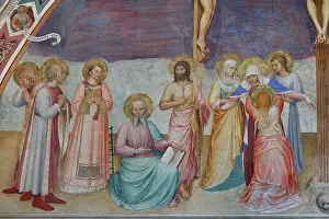 Saints, painting detail, Museo di San Marco, in