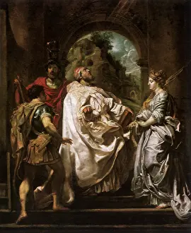 Maurus: Four Saints, by Rubens