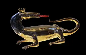 Duban: Salamander, Chateau Royal de Blois, Loir-et-Cher, France