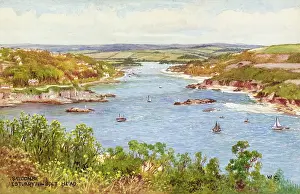 Salcombe: Salcombe Estuary from Bolt Head, Devon