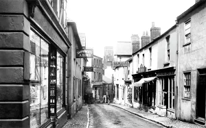 Salcombe: Salcombe, Fore Street 1907