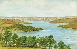 Kingsbridge: Salcombe Harbour, Devon, looking towards Kingsbridge