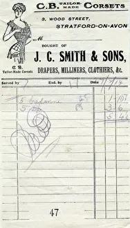 Slim: Bill of Sale Receipt for J C Smith and Sons