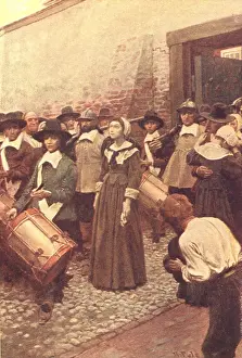 Publically: Salem Witch Trials. Convicted of witchcraft, ?