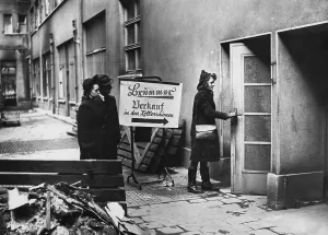 Basement: Salesrooms in basements, Berlin 1944