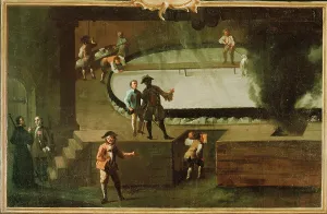 Saline: Saline workers and civil servants in the salt